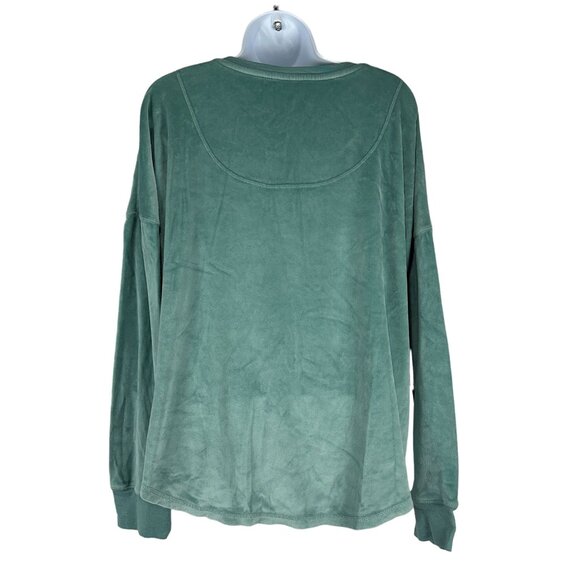 Secret Treasures Womens Henley Long Sleeve Top Size Large Relaxed Fit - Picture 6 of 8